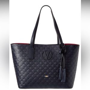 Valentino by Mario Valentino Soho Medallion Leather Tote - NWT